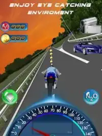 City Moto Bike Racer : Bike Racing Game Screen Shot 2