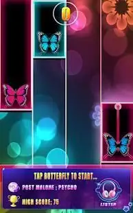 Best Piano Butterfly Tiles Screen Shot 6