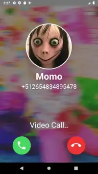 Momo video call prank. Screen Shot 1
