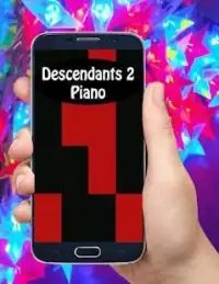 Descendants 2 : Piano Tiles Tap Screen Shot 1