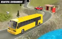 Mountain Bus 3D : Offroad Tourist Coach Simulator Screen Shot 2