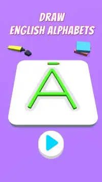 ABC Kids Learning and drawing English Alphabets Screen Shot 5