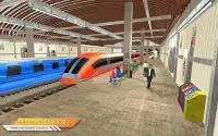 City Train Driving Sim 2018: Train Driving Games Screen Shot 6