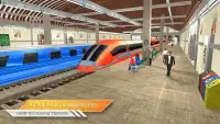 City Train Driving Sim 2018: Train Driving Games Screen Shot 1