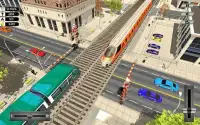 Kereta Kota Mengemudi Sim 2018: Melatih Permainan Screen Shot 7