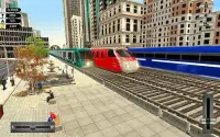 Kereta Kota Mengemudi Sim 2018: Melatih Permainan Screen Shot 5