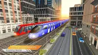 Kereta Kota Mengemudi Sim 2018: Melatih Permainan Screen Shot 3