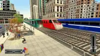 Kereta Kota Mengemudi Sim 2018: Melatih Permainan Screen Shot 0