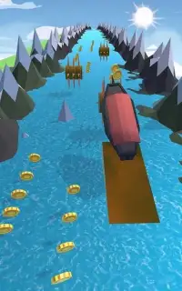 Boat Subway- Flippy Waves Screen Shot 4