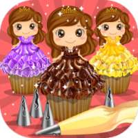 Glowing Doll cupcakes Cooking – Baking Chef
