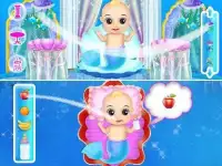Mermaid New Born Baby - A Mermaid Baby Game Screen Shot 0