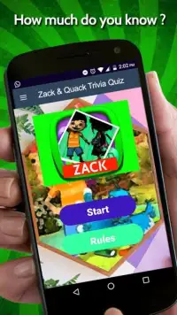Zack & Quack Trivia Quiz Screen Shot 4