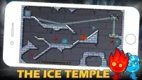 Lava boy and Ice Girl in The Ice Temple Screen Shot 3