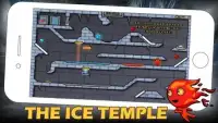Lava boy and Ice Girl in The Ice Temple Screen Shot 4
