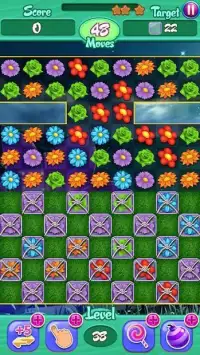 Harvest Flower Match 3 - Blossom Game Screen Shot 1