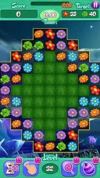 Harvest Flower Match 3 - Blossom Game Screen Shot 0