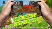 New Mod : Mech Car MCPE Screen Shot 1