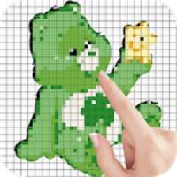 Kind Bears Color by Number - Pixel Art Game