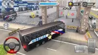 Police Bus Parking 3D Game: Police Driver Screen Shot 4