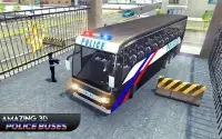 Police Bus Parking 3D Game: Police Driver Screen Shot 9