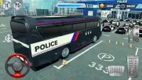 Police Bus Parking 3D Game: Police Driver Screen Shot 2