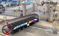 Police Bus Parking 3D Game: Police Driver Screen Shot 14