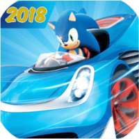 3D Sonic Chibi Race 2018 - Car Racing Game & Kart