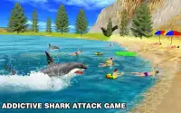 Hungry Blue Whale Shark Attack: Shark Attack Games Screen Shot 2