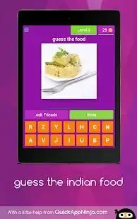 indian food quiz game Screen Shot 10