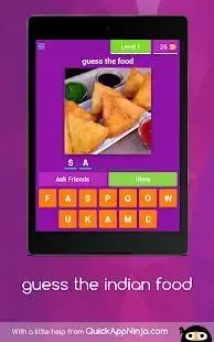 indian food quiz game Screen Shot 13