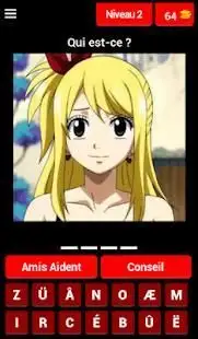 Guess Pic: Fairy Tail FR Screen Shot 4