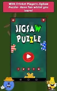Cricket Players JigSaw Puzzle Screen Shot 7