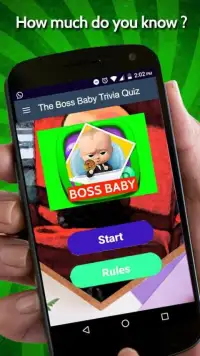 The Boss Baby Back in Business Trivia Quiz Screen Shot 4