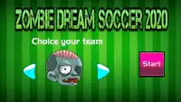 Zombie dream soccer 2020 - Best Football free game Screen Shot 6