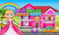 गुड़िया घर बिल्डर शिल्प: सपना घर सजावट Screen Shot 1