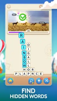 Word World Tour: Pic Search Crossword Puzzle Games Screen Shot 1