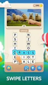Word World Tour: Pic Search Crossword Puzzle Games Screen Shot 0