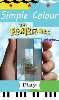 Piano Games 2018 - The Flintstones Screen Shot 1