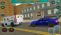 City Bank Cash-in-Transit Van Simulator Screen Shot 0