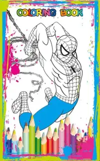 How To Color Spider-man Screen Shot 4