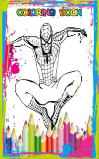 How To Color Spider-man Screen Shot 1