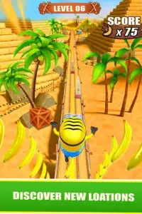 Banana Minion Adventure : Castle Legends Rush 3D Screen Shot 0