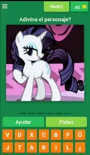 My Little Pony - Adivina el personajes Screen Shot 10