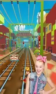 Subway Jojo-Siwa Run Adventure World Screen Shot 3