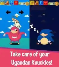 Ugandan Knuckles Pet Screen Shot 3