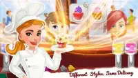 Happy Cakes Story - Games for Girls Screen Shot 0