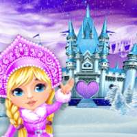 बर्फ राजकुमारी सपना गुड़िया घर: इंटीरियर डिजाइन
