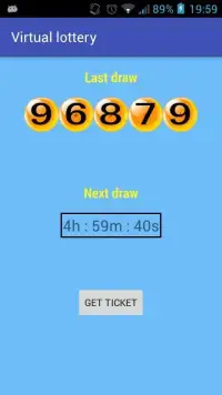 Virtual Lottery Screen Shot 3