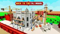 Taj Mahal Construction Games Screen Shot 1