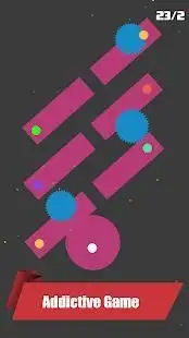 Dot Escape : Helix jump,Rush,Run,Stick,Dots,pool 8 Screen Shot 2
